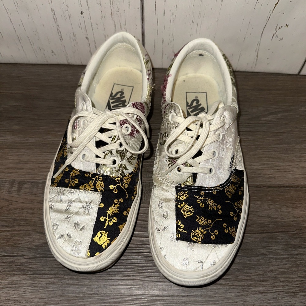 Vans Era Brocade Patchwork Shoes Vn0a5kx58l8 Mens… - image 2